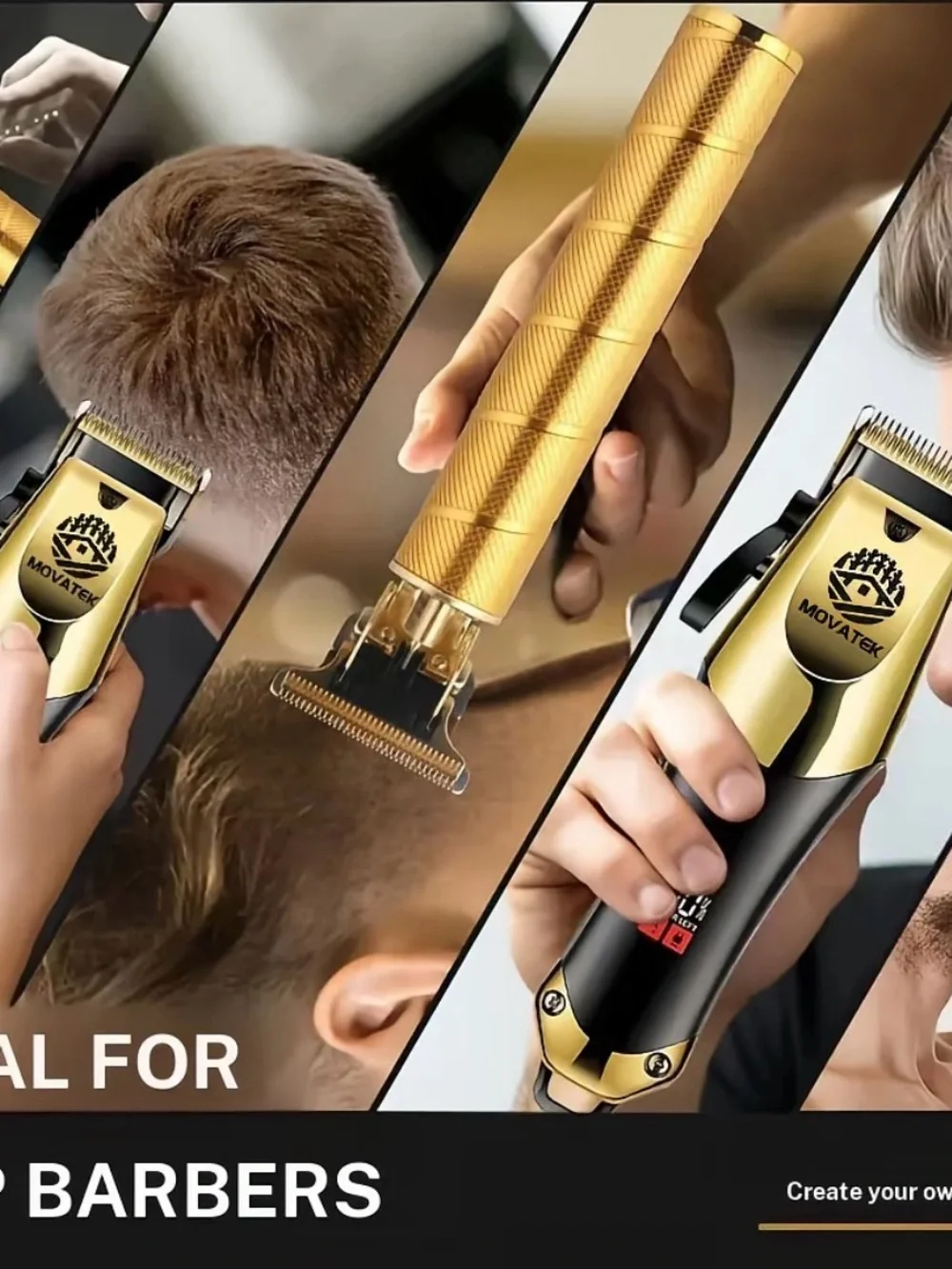 Gold Men's Rechargeable Trimmer Kit -